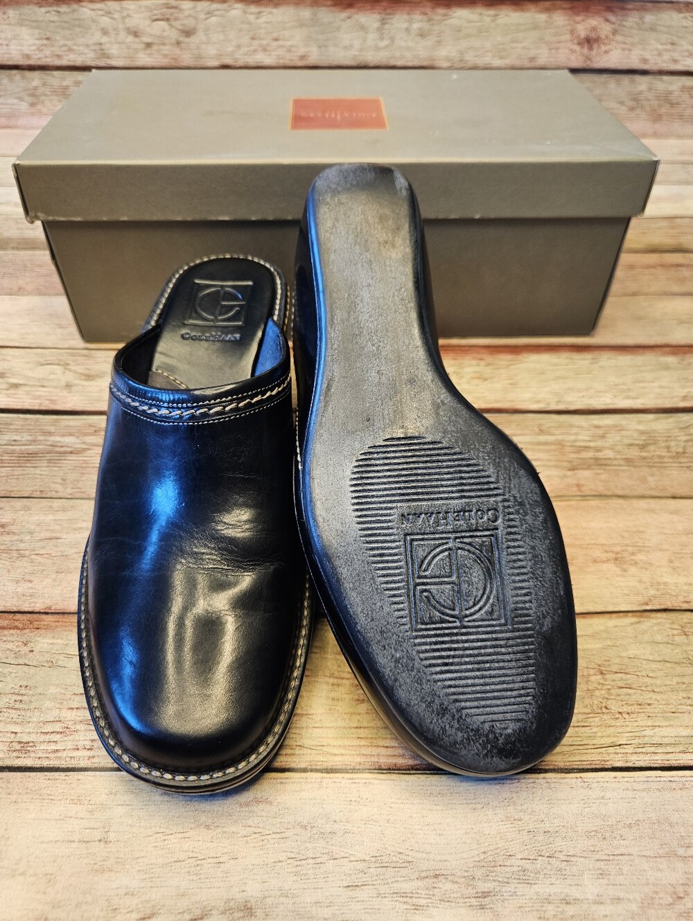 Cole Haan wedge clog slides - Picture 7 of 10